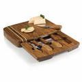 Verano Cutting Board w/ 3 Cheese Tools and Corkscrew